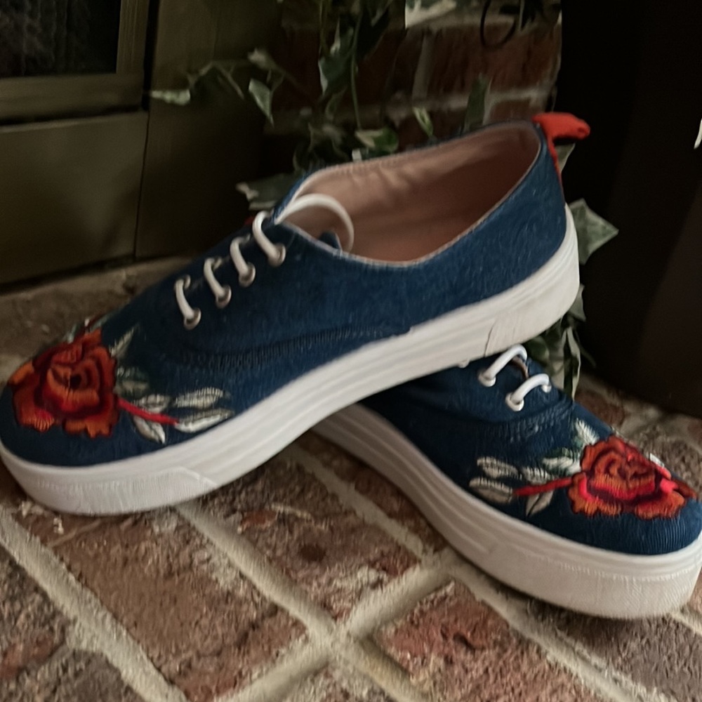 Topshop denim sneakers - Picture 4 of 7